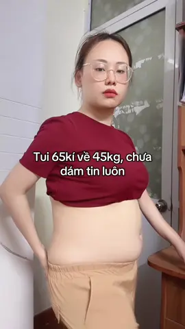 Nhả vía xuống 20kg Thấm thía #thaydoibanthan #donglucmoingay #giammobung #giamcanantoan 