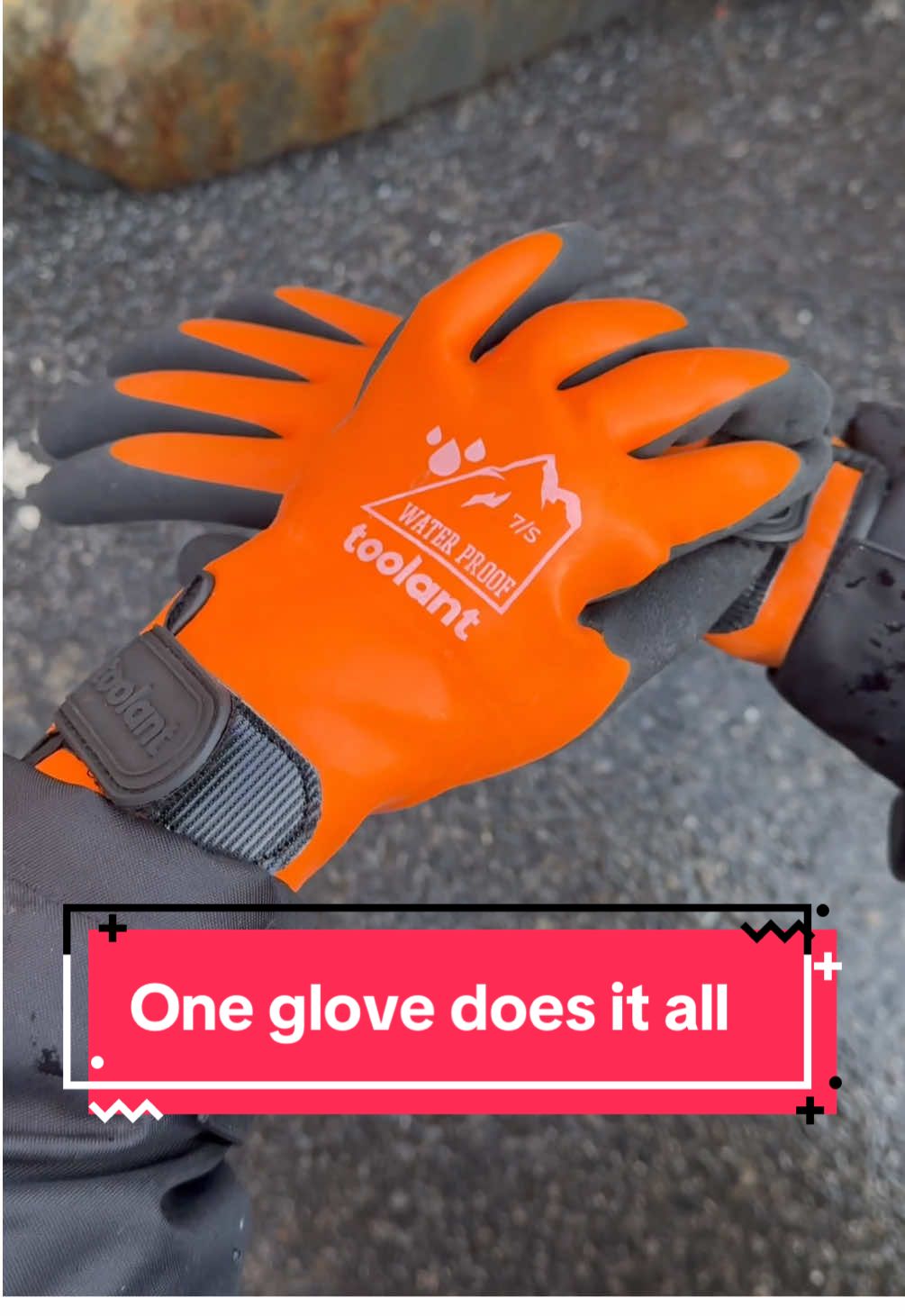 Only glove you need #tiktokshopcybermonday #toolant #gymgear #bluecollarlife #coldweather 