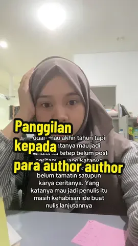 harus gimanaaa? Harus posstt doong harus tetep lanjuuutttt SEMANGAT PARA AUTHOR #author #penulisnovel #penerbittekad #fypauthor 