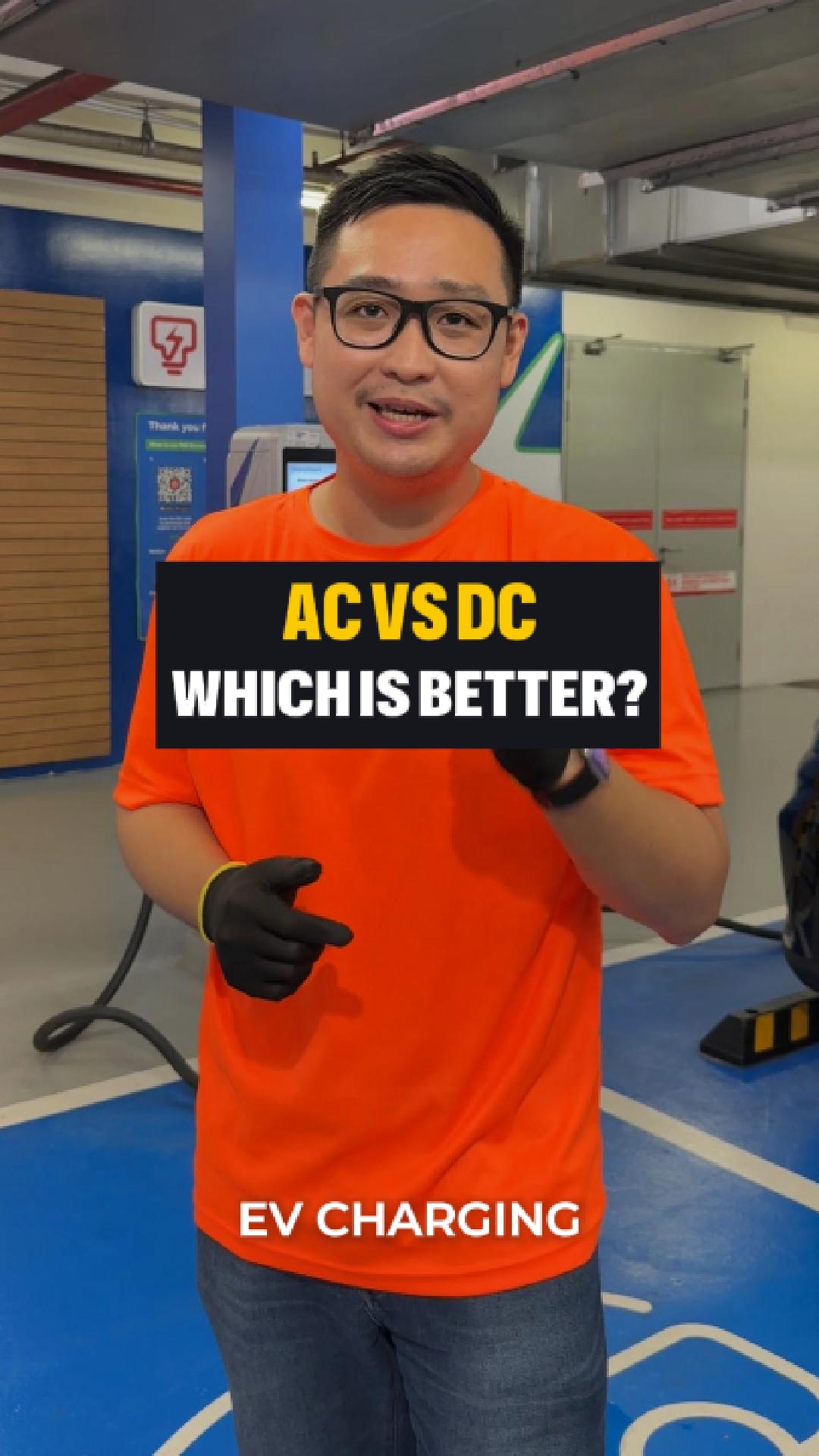 AC vs DC charging, which is better? #ac #dc #charging #evcharging #ev