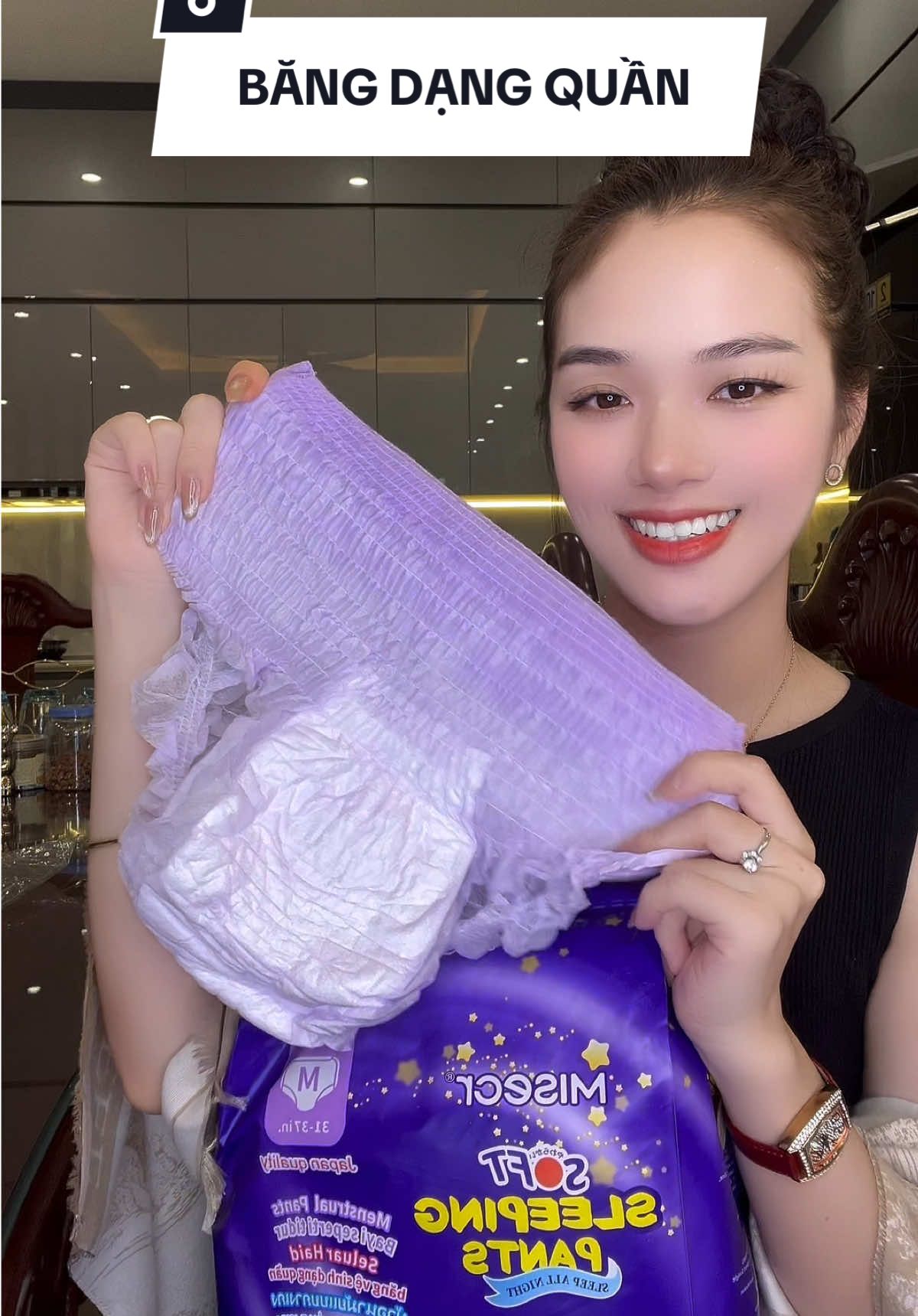 Mặc tiện êm mềm thấm hút cực kỳ tốt nè #emyvu  #bangvesinhdangquan  #misecr  #bangvesinh  