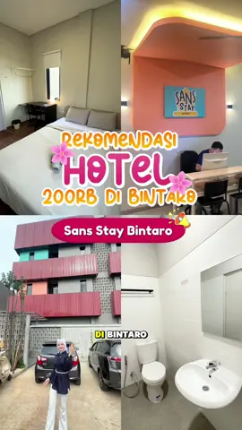 Lagi nyari penginapan di bintaro?  Kebetulan ada hotel baru Sans Stay Bintaro, lokasinya deket banget sama stasiun pondok ranji. Kamarnya masih fresh bangett dan bersih.  Cuman 200rb aja kadang ad promo jdi cmn 150rb an loh.  #RedTravelers #berkesans #rekomendasihotel #hoteljakarta 