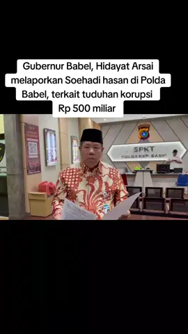 Baca berita lengkapnya nanti @Timelines.id  @dedytimelines.id  @Hidayat Arsani  #korupsi  #gubernur  #fyppppppppppppppppppppppp 