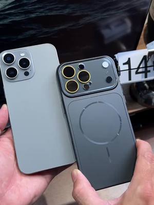 Frosted Magnetic Large Window Lens Protective Phone Case