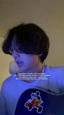 eyes blue × heather🎵💙 #fyp #1millionviews #eyeblue  #songlyrics  #songcover 
