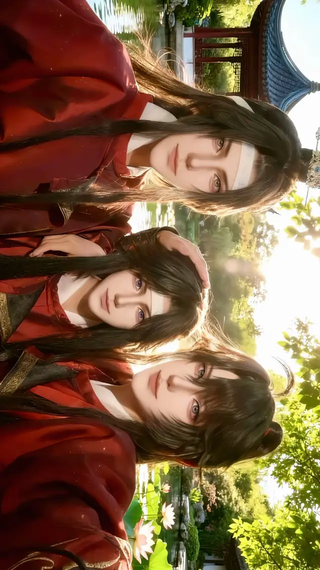 gia đình 3 người #nguyanh_lamtram_tutruy #madaozushi #coslay #douyin抖音 #xh 