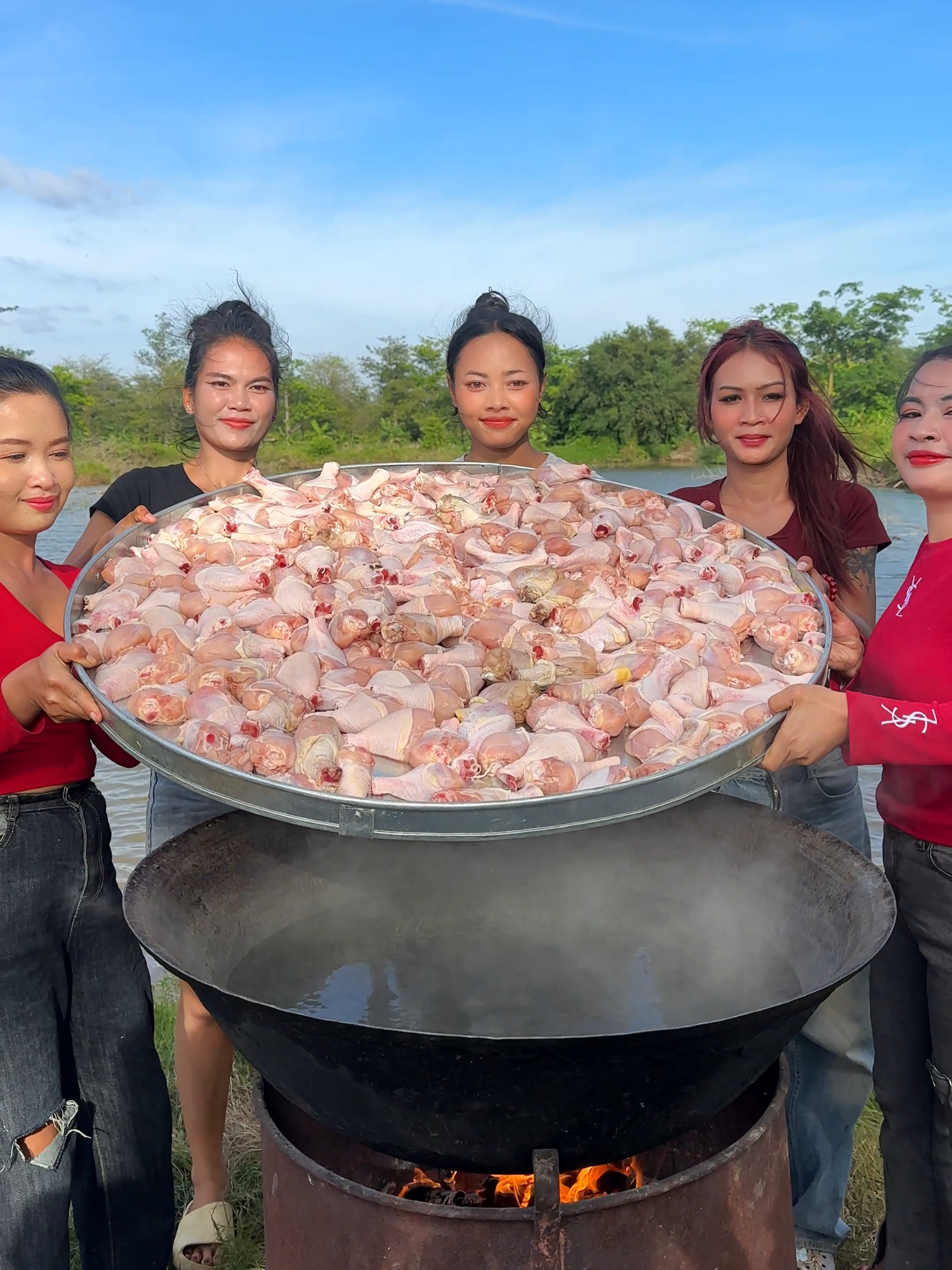 How to cook chicken leg with rice recipe