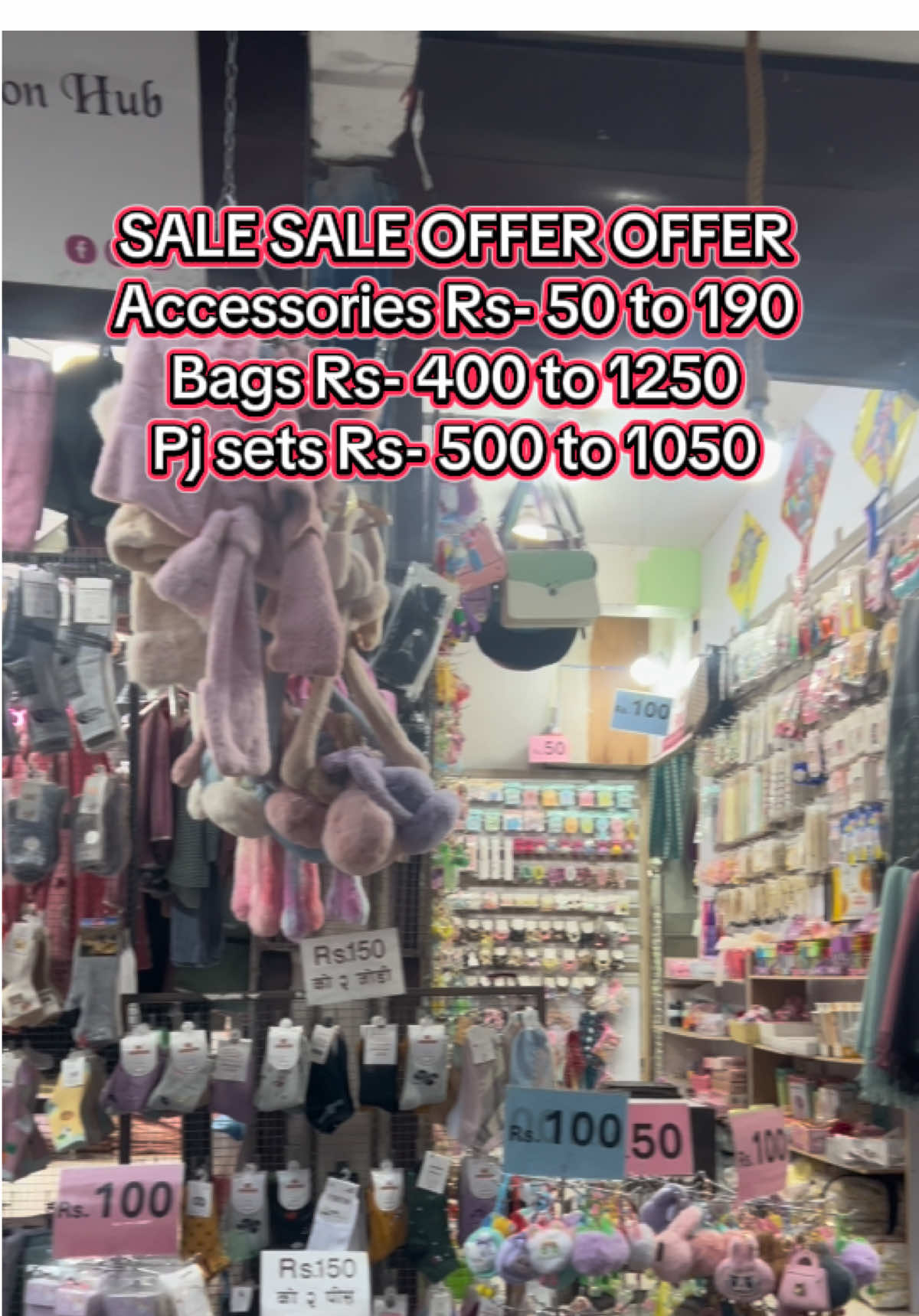 BIGGEST SALE ALL ITEMS FROM 50-1250 only..!!! Visit our shop Buuterfly Fashion Hub…#sale #pokhara #biggestsaleoftheyear #fyp #offersale 