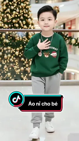 Áo nỉ lót lông ấm áp cho mùa noel, #thoitrangtreem #quanaotreem #bodochobe #quanaothudong #aogiunhiet 