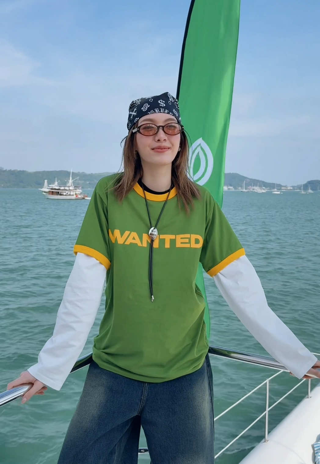 รักทะเลเวลามีน้องออมอยู่ด้วย 💚🌴 @ออมออมเอง:^D  GRAB ADVANCE BOOKING WITH ORM #Grabโมเมนต์xOrmKornnaphat #ออมกรณ์นภัส #Ormkornnaphat