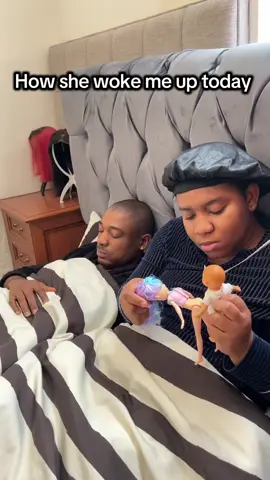 how she woke me up today #familycontent #viral? 