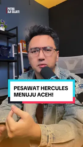 Membalas @Lia Camelia Hercules TNI AU diterjunkan langsung ke Aceh bawa material darurat, 12 tower listrik SUTT dilaporkan roboh akibat banjir, maka dari itu PLN dan TNI AU gerak cepat 24 jam memulihkan kelistrikan