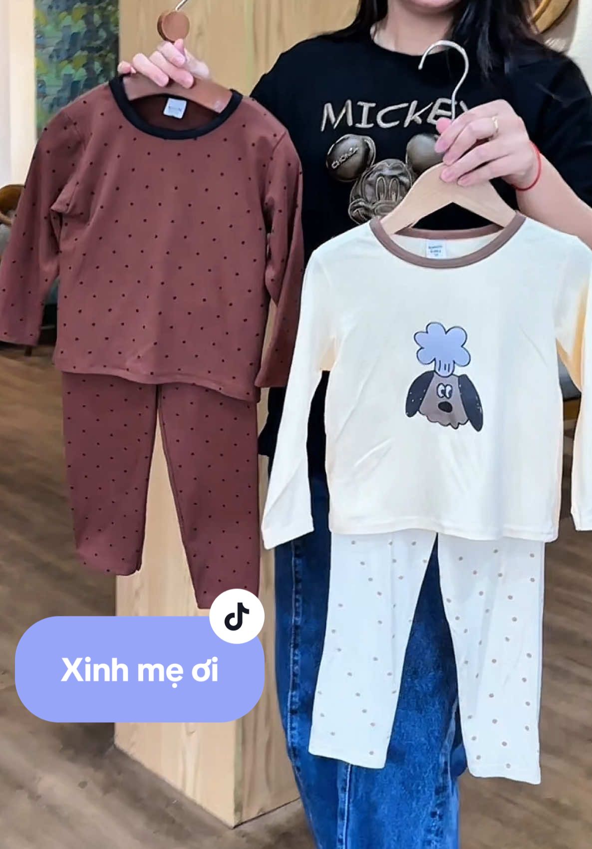 Bộ thu đông cho bé chất đẹp lắm mẹ #thoitrangtreem #tiktokshop #bobegai #bobetrai #xuhuong 