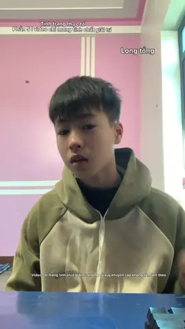 Phần 5 | Tình trạng thực tế Nội dung video chỉ mang tính chất minh họa cho tình huống giả định, hoàn toàn không phản ánh liên quan đến bất kì cá nhân, tổ chức nào trong thực tế, nếu có sự trùng hợp, đó là ngẫu nhiên. Trong quá trình thực hiện, nếu video chưa trính xác, mong mọi người hoan hỉ bỏ qua, Tuyệt đối không làm theo mọi hình thức trên