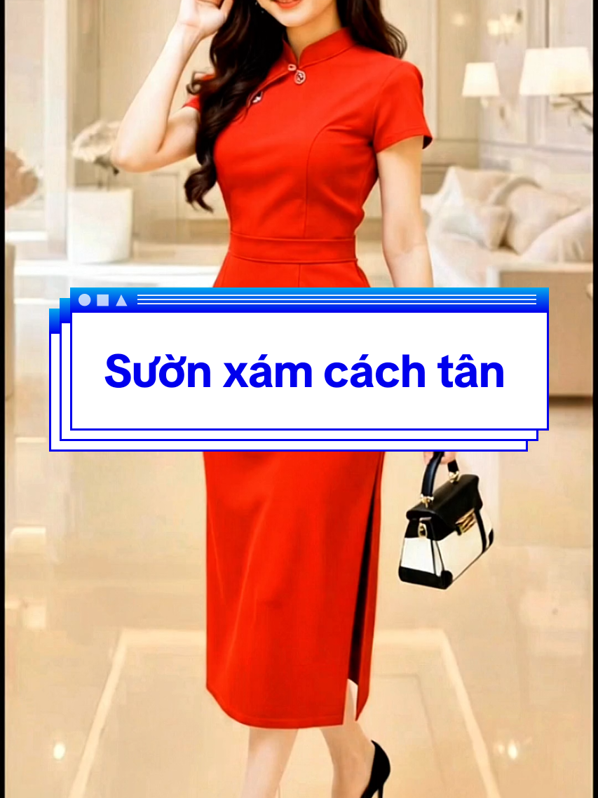 Sườn xám cách tân  #gocthoitrang.1 #suonxamcachtan 