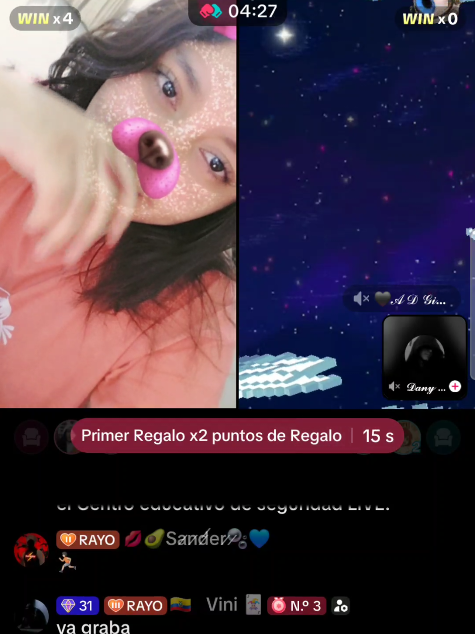 mi @🇪🇨   Vini 🃏 de ñelda ja ja gracias por ese nivel 24 de corazoncito 🥺🫶🏻