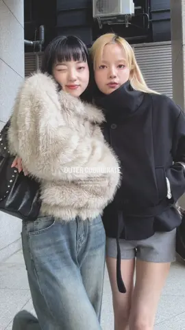 冬はアウターにこだわりたい🤫どっちのアウターもあったかいしおすすめ！ #sendoo #fyp #秋冬コーデ #冬アウター #アウター 