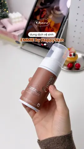 Dung dịch vệ sinh Emmie by HappySkin dùng êm lắm lun, mùi socola siu thơm nên thử nha mấy mom✨🫧💦 #emmiebyhappyskin #happyskin #dungdichvesinhphunu #dungdichvesinh #ddvs 