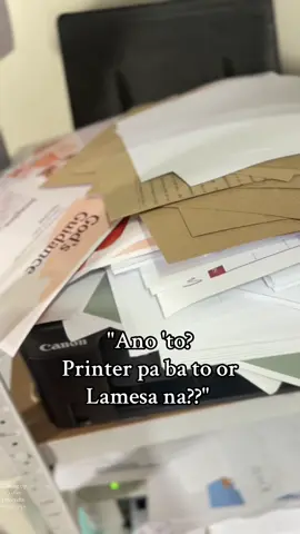 Ako lang ba ang ginagawang patungan ang printer?? Kung nakakapagsalita lang printer ko galit na galit na for sure 😂😂😂 Tell me im not the only one na ginagawang patungan ng na print ang printer 😂 #crafter #crafting #handmade #craftingtutorials #printer 