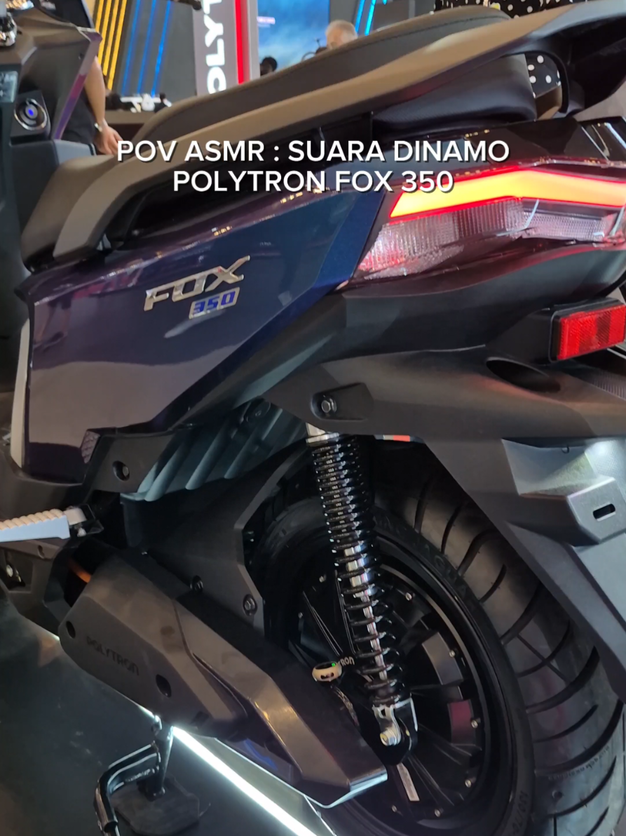 Nih suara dinamo motor listrik dari @polytron.ev Fox 350‼️ #polytron #polytronev #polytronfox350 