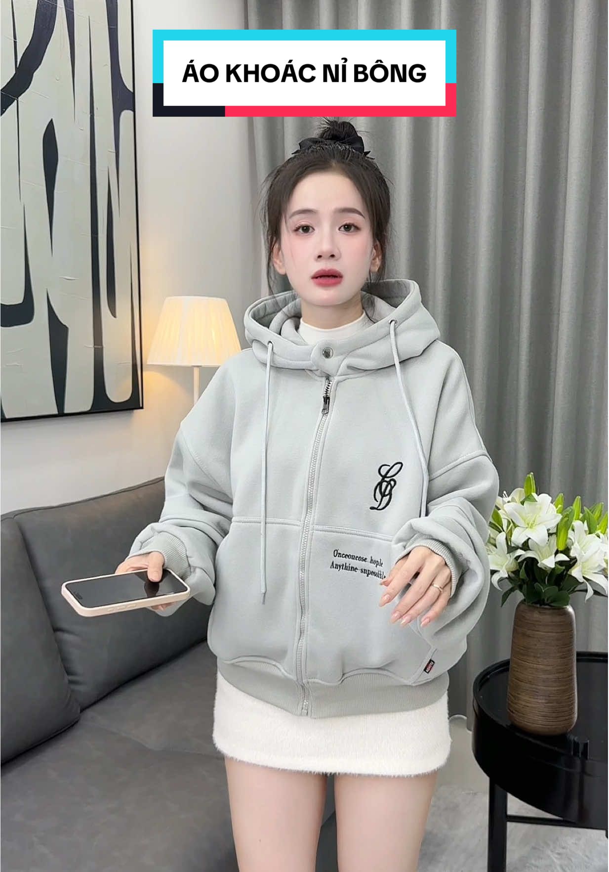 Áo khoác nỉ bông from rộng ko thể thiếu trong tủ đồ ce mình luôn #phamnhungreview #aokhoacchongnang #aokhoacni #aokhoacthudong 
