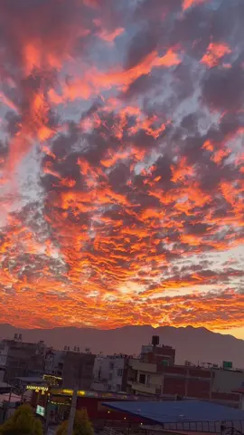 Majestic 🇳🇵 #fyp #nepal #view #vibes #sunset 