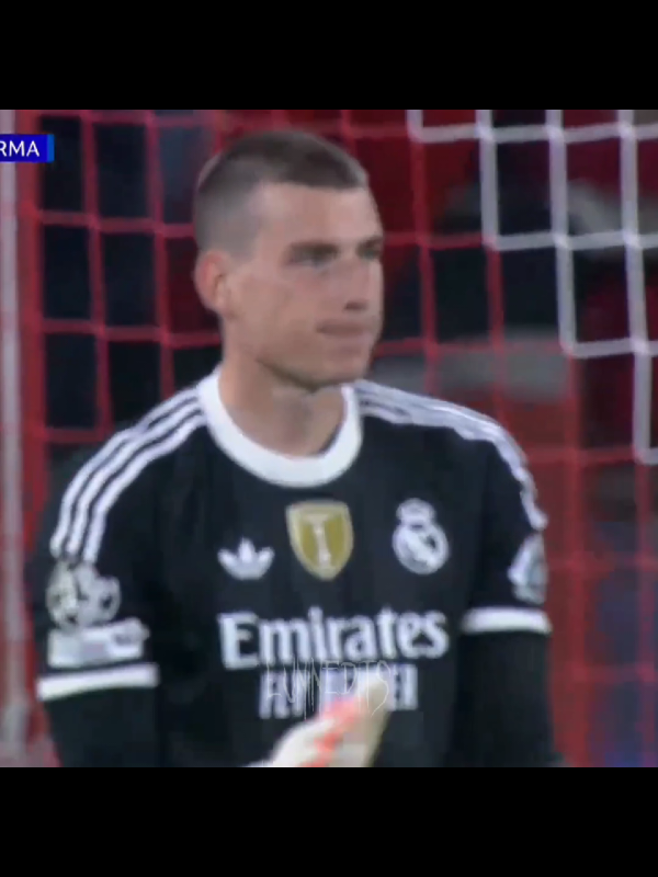 Lunin em Champions 25/26 #lunin #realmadrid #championsleague #foyou #fyp 