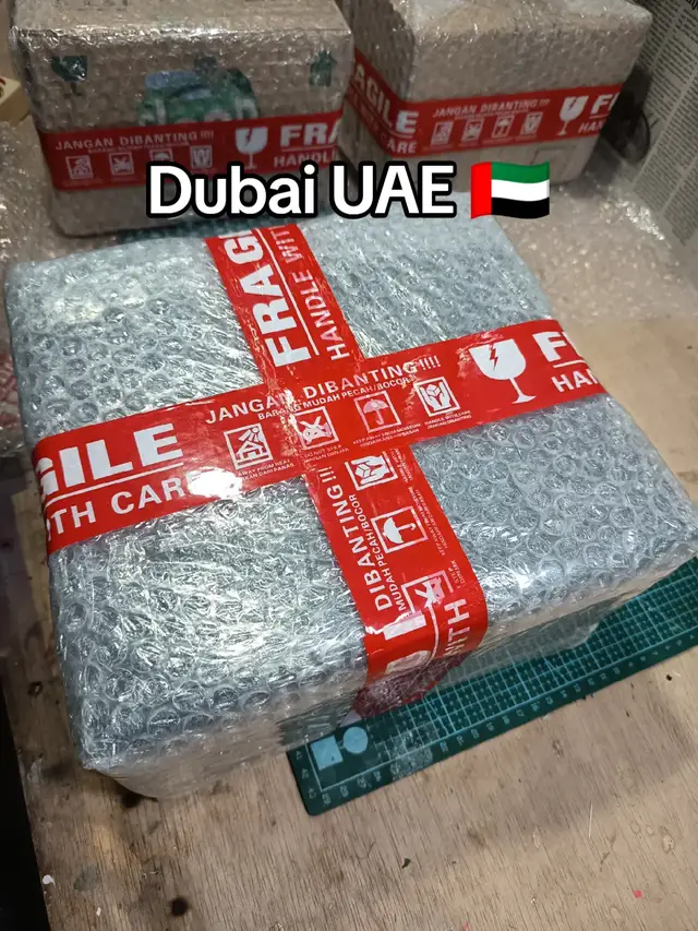 Shipping for Dubai UAE 🇦🇪 🤩 #stickbait #landbasedfishing #gtpopping #tunafishing #popper 