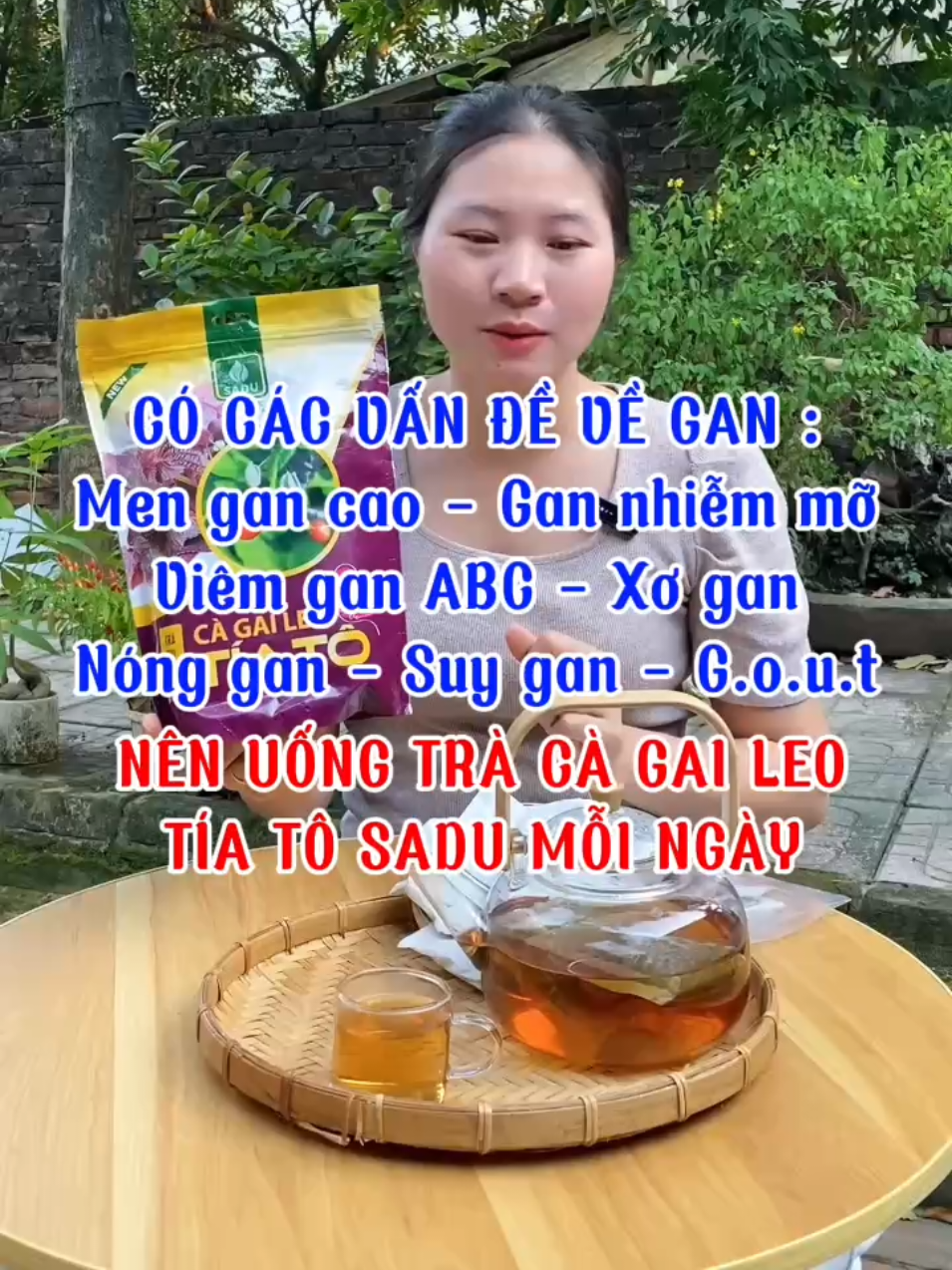 Trà Cà Gai Leo Tía Tô Sadu, 1 Bịch 250g có 50 Túi Lọc Tiện Dụng. Trà Cà Gai Leo Tía Tô Hỗ Trợ Thanh Nhiệt, Thải Độc, Thanh Lọc Cơ Thể, Hỗ Trợ An Thần, Dễ N,g,ủ, Giải Khát, Hỗ Trợ Làm Mát Gan Hiệu Quả. Hỗ Trợ Các Vấn Đề Về G.o.u.t. Khuyến Mại Khi Mua 2 Túi 250g Tặng 5 #trà_cà_gai_leo_tía_tô #trà_cà_gai_leo_tía_tô_sadu #cà_leo_tía_tô #lenxuhuong #xuhuong