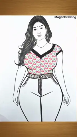 #GirlDrawing #Drawing #drawingtutorial #artist #easydrawing 