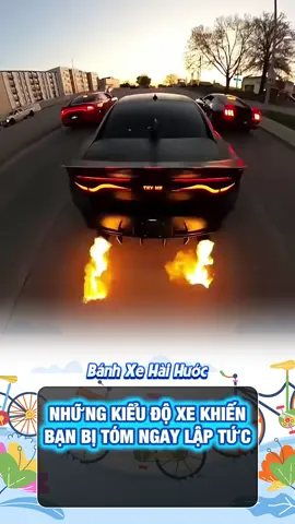 Những Kiểu Độ Xe Này Khiến Bạn Bị Tóm Ngay Lập Tức #sieuxe #oto #doxe #supercar #xuhuong 
