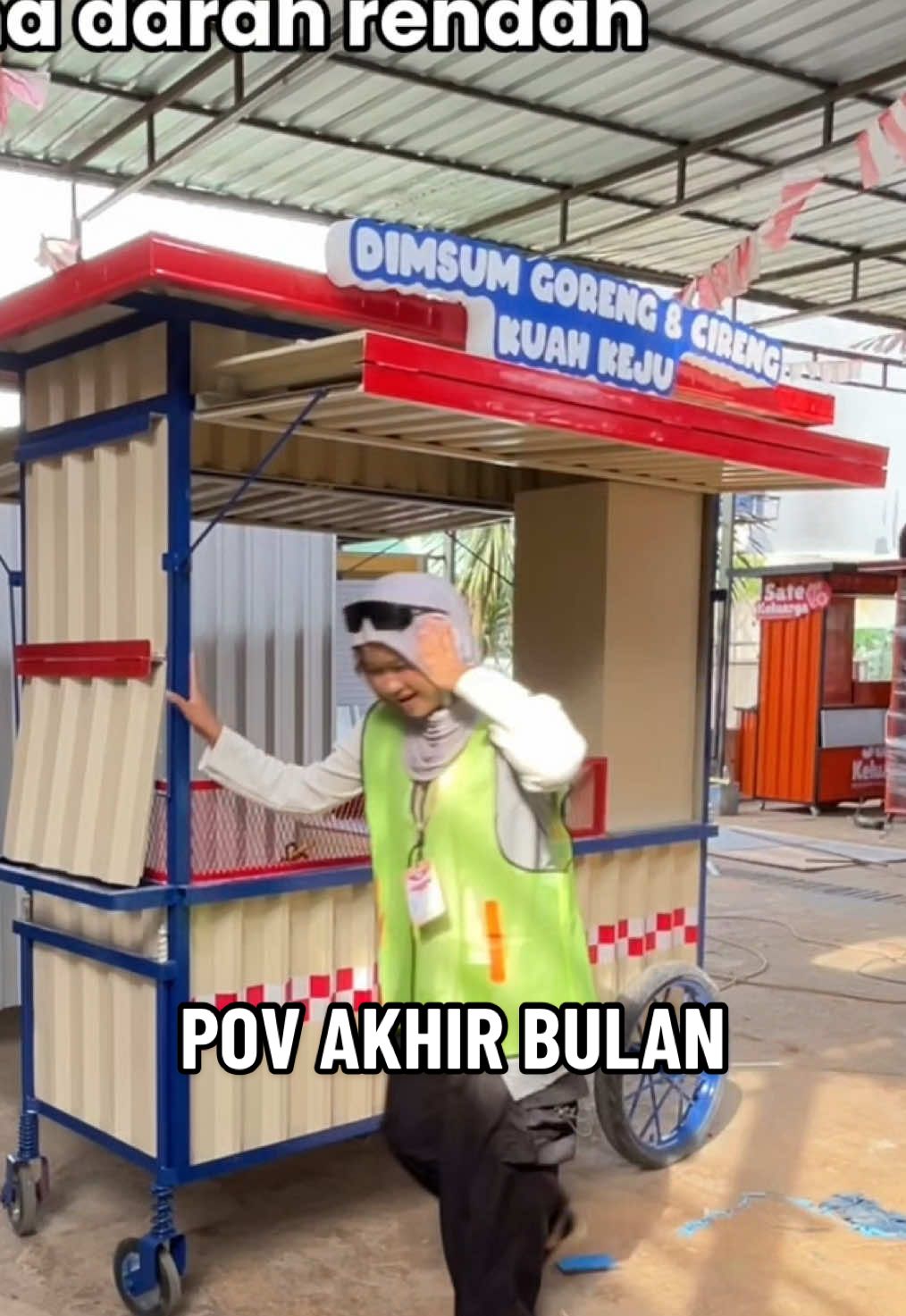 Akhirr bulannn woi 😭🙌🏻  Konsultasi booth dulu aja ke admin WBI biar awal bulan bisa langsung deal hehe  Hubungi admin di bio! Lokasi survey:  📍 Jl. Pondok Jagung Timur, RT.05/RW.05, Pd. Jagung Tim., Kec. Serpong Utara, Kota Tangerang Selatan, Banten 15326 #BoothUMKM #pov  #akhirbulan #vendorbooth #dicigo 