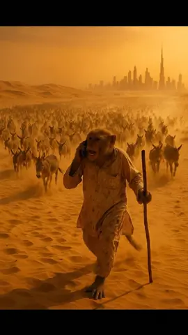 Regional Manager #funnyvideos #funny #ai #monkey 