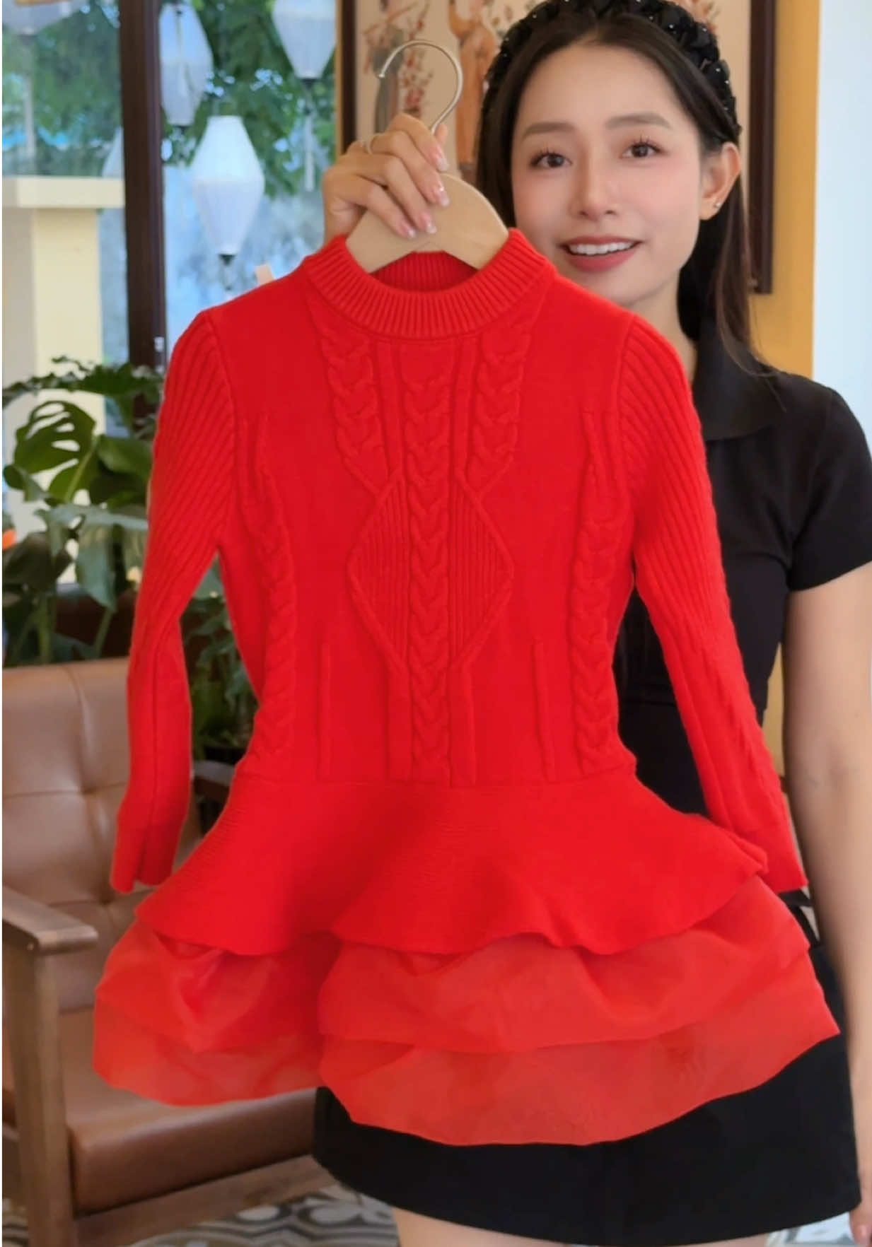 Váy len bé gái Hania kids #haniakia #vaybegai