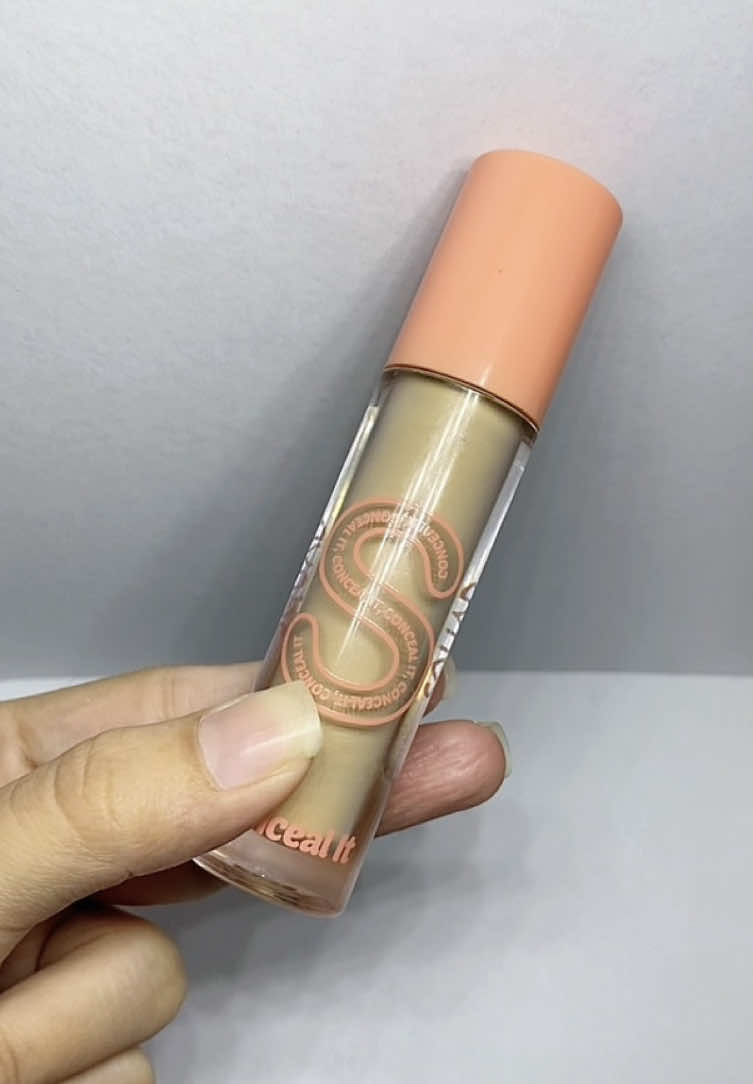 Squad Cosmetics Conceal It — a buildable concealer that hides dark circles and evens skin tone!🧡 #squadconcealer #squadcosmeticsconcealer #liquidconcealer #concealer #fyp 