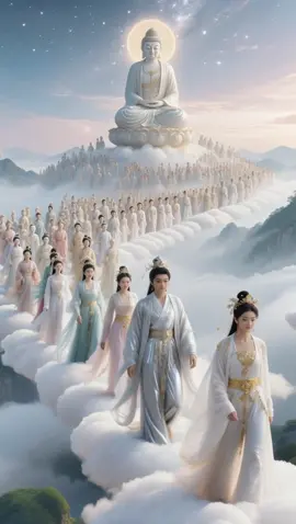 Hành trình của các tiên nữ cùng Đức Phật 🙏🙏🙏 #loivangphatday #adidaphat #viral #viralvideo #buddha 