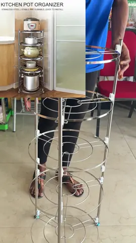 Stainless Steel Pot Organiser BF Deal: Ghs 280 Actual Price: Ghs 320