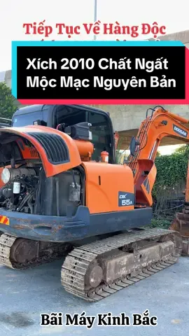 Doosan DX55 Xích 2010.! Mộc Nguyên Chất Từ Hàn Quốc #MayXich55NhapHan #DX55MayXich2010 #MayXucDoosanDX55 #DX55MayXich #baimaykinhbac