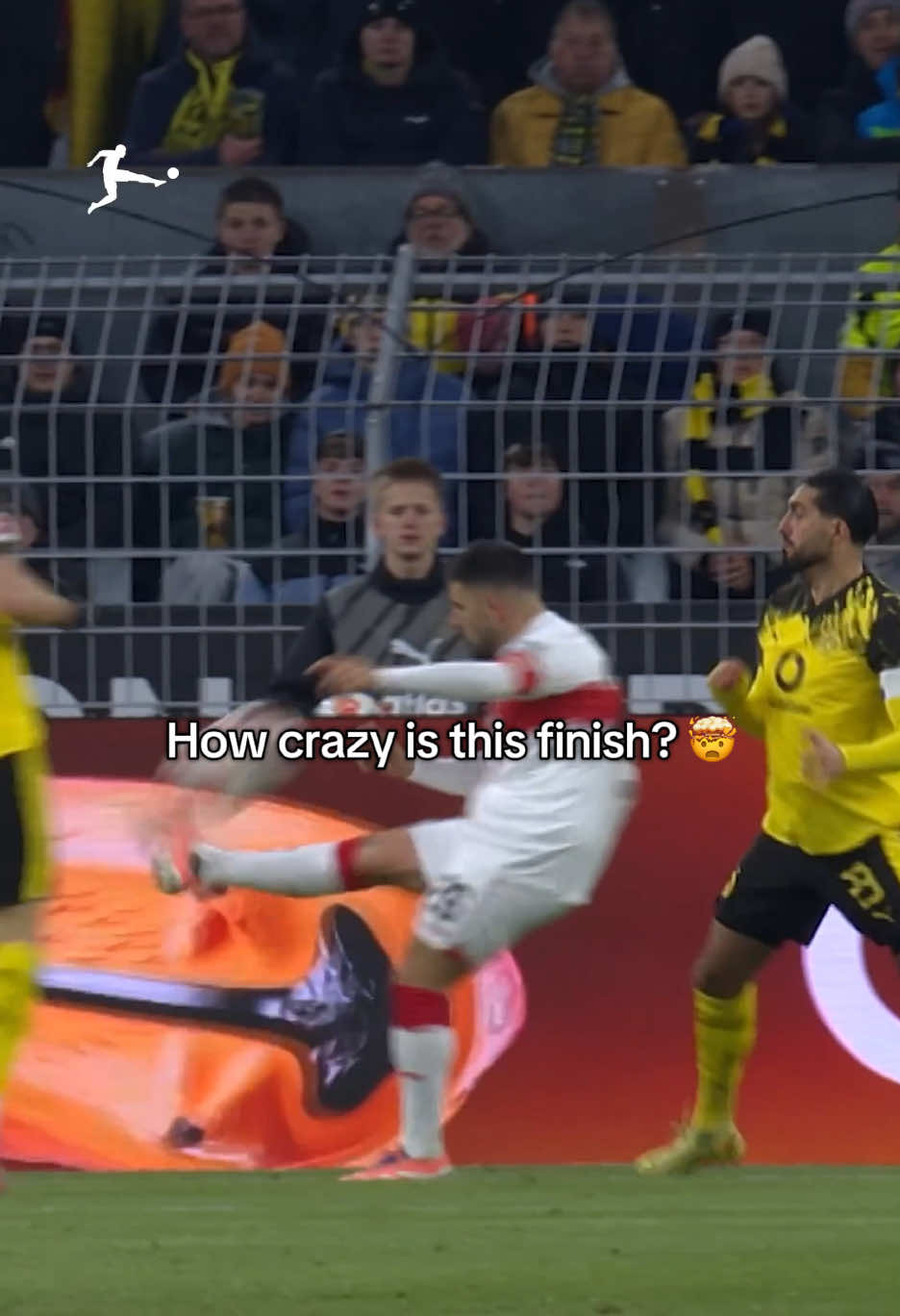 Deniz Undav being a menace 🔥👏 #bundesliga #fussball #vfbstuttgart #DenizUndav 