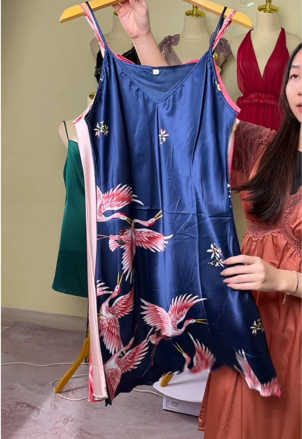 CO disini 👇🏻  #premiumquality #cute #dress #kimono #flamingo 