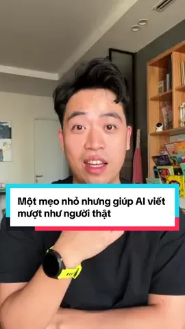 Mình phải nói thật… mình ghét mấy kiểu “hack trick”. Nhưng cách này thì mình dùng mỗi ngày vì nó hiệu quả thật. Thay vì bảo AI “viết hay hơn” rồi nhận lại bài nghe toàn mùi AI, bạn chỉ cần ép nó phân tích mục tiêu trước khi sửa. Câu thần chú là: “Đây là một email rất quan trọng. Hãy xác định mục tiêu, phân tích điểm chưa đạt và chỉnh sửa để hoàn thành mục tiêu tốt nhất.” Xuống dòng 2 cái → rồi mới dán nội dung. Chất lượng khác hẳn. Tone tự nhiên hơn. Không còn kiểu “AI vibes”. #AI #ChatGPT #Prompt #VietContent #Productivity       