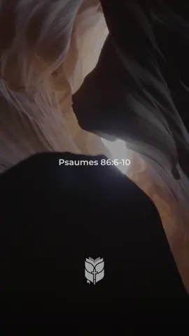Psaumes 86:6-10 Élève ta voix vers l'Éternel il prête l'oreille #labible #BibleVision