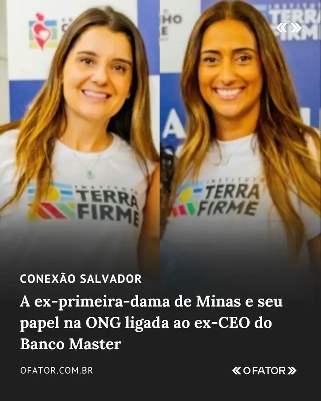 Uma figura conhecida da política mineira ressurgiu na Bahia em meio às investigações que resultaram na prisão do ex-CEO do Banco Master. Carolina Pimentel, ex-primeira-dama de Minas Gerais e ex-esposa do ex-governador Fernando Pimentel (PT), ocupa desde 2024 o cargo de vice-presidente do Instituto Terra Firme, organização fundada pelo empresário e ex-CEO do Master, Augusto Lima, preso na terça-feira (18) pela Operação Compliance Zero da Polícia Federal. A operação investiga supostas fraudes bilionárias em carteiras de crédito negociadas pelo Banco Master. O Instituto Terra Firme é presidido por Flávia Peres, esposa de Augusto Lima e ex-diretora de ESG do Banco Master. Flávia é ex-deputada federal pelo Distrito Federal e foi ministra-chefe da Secretaria de Governo durante a gestão de Jair Bolsonaro (PL). Ela começou a adotar o nome Peres recentemente, após a separação do ex-governador do Distrito Federal, José Roberto Arruda. Anteriormente, era conhecida como Flávia Arruda. Pelo que O Fator apurou, a aproximação de Carolina Pimentel com o instituto aconteceu a convite de Flávia Peres, com quem mantém uma amizade pessoal. Em nota à imprensa, os advogados de Augusto Lima afirmaram que as operações investigadas são posteriores à sua saída do Banco Master, em 2024, e não têm relação com sua atuação profissional. O Instituto Terra Firme divulgou nota afirmando que não atua com recursos públicos e nunca recebeu dinheiro do Banco Master. A entidade declarou que toda a sua atuação é financiada de forma independente, sem repasses governamentais de qualquer natureza, e que não mantém convênios de caráter financeiro com o governo da Bahia, a Prefeitura de Salvador ou o Ministério Público da Bahia, mas relação de caráter “exclusivamente institucional e programático”. A ONG afirmou que a execução de seus projetos é integralmente viabilizada por doações de empresas privadas e pessoas físicas. “O Instituto Terra Firme reafirma seu compromisso com a transparência, a integridade e a responsabilidade na condução de suas iniciativas sociais”, conclui a nota. 🔗 Leia esta e outras matérias em O Fator. 📷 Foto: Divulgação #ofator #bancomaster #carolinapimentel