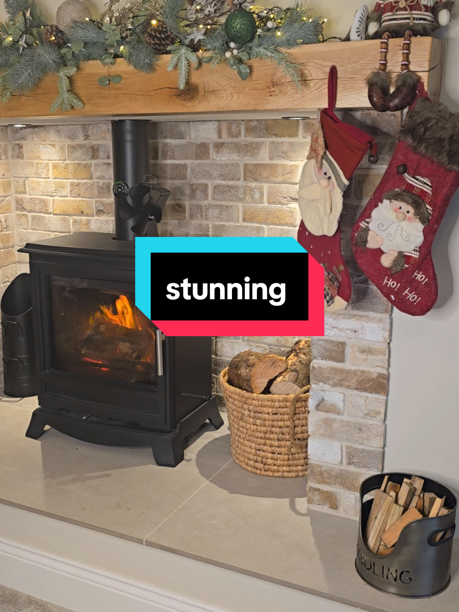 Absolutely beautiful basket from @Mude Home #logbasket #logfire #fireplacemakeover #fyp #beigeaesthetic 