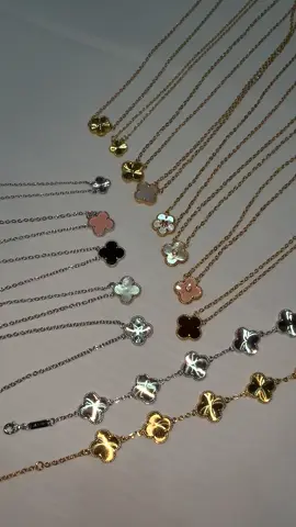 Clover 18k gold plated❤️