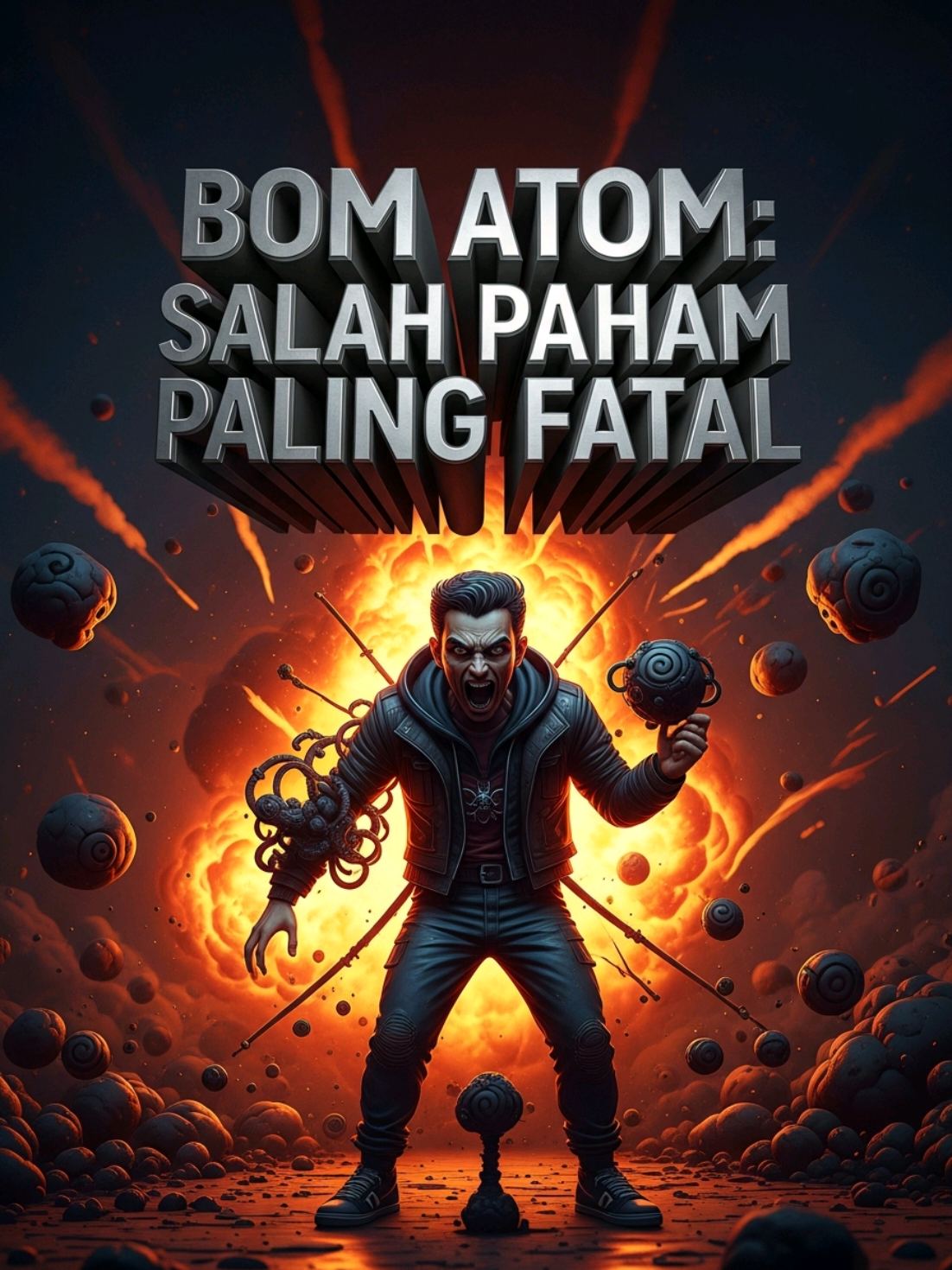 📌 Detail Fakta. SC: Zack films  Teks ini sengaja dibuat absurd dan mengejutkan untuk memancing perhatian. Di awal, pembaca diarahkan ke logika umum—bahwa menembak bom atom akan menyebabkan ledakan—lalu langsung dipatahkan, sehingga muncul rasa penasaran. Pola seperti ini sering dipakai dalam konten viral atau humor gelap agar otak pembaca “kepleset” dari ekspektasi awal. Kalimat penutupnya jelas tidak masuk akal dan mustahil dilakukan, sehingga berfungsi sebagai punchline. Intinya bukan memberi informasi serius, tapi menciptakan efek kaget, lucu, dan nyeleneh. Gaya seperti ini efektif untuk menarik engagement karena singkat, padat, dan bikin orang berhenti sejenak sambil mikir, “Hah, apa barusan?” #faktaunik #faktamenarik #foryou  #fakebodyy⚠️  #fakesituation⚠️ 