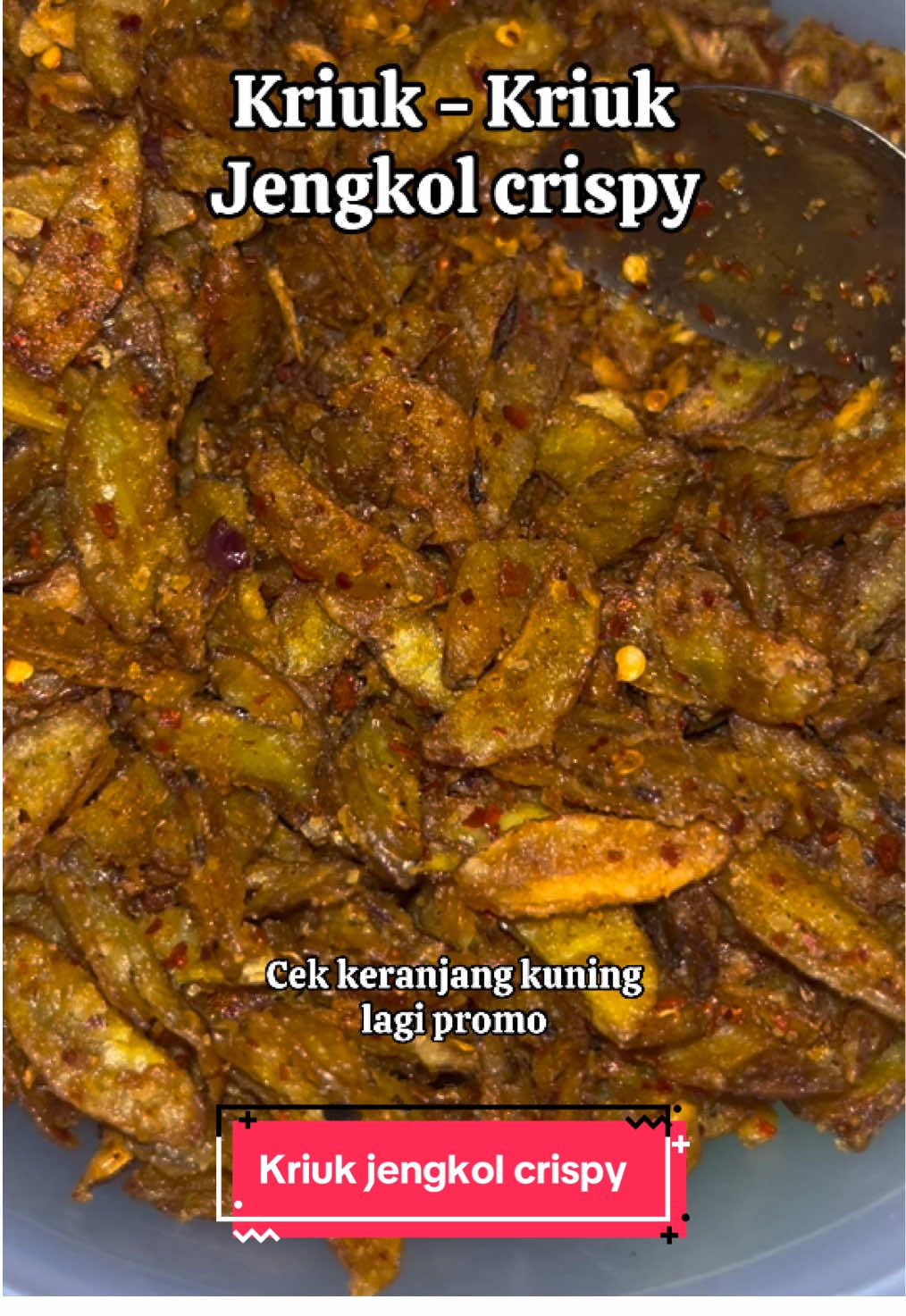 Kriuk jengkol crispy kayarasa #jengkol #kriuk #renyah #jengkolbalado 