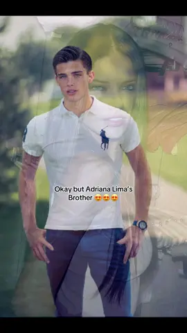 Most beautiful siblings on earth Adriana Lima and her brother #adrianalima#unknownslayer#chad#prettyboy#chad