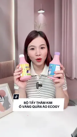 Bộ tẩy thâm kim, ố vàng quần áo ecogy #xuhuong #tayquanao #taymocquanao #ecogy #bearthegioidochoi 