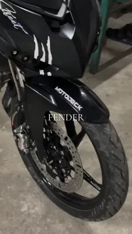 Replying to @Enzowabe Yan na boss, pwede rin sa sniper 155, available din sa diff colors. #frontfender #fender #tapaludo #motorcycle #sniper150 